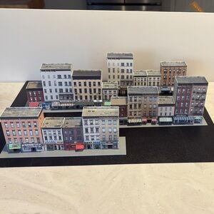 Miniature Cityscape Model